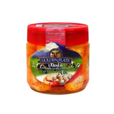Golden Plate Labneh With Red Peppers 225G