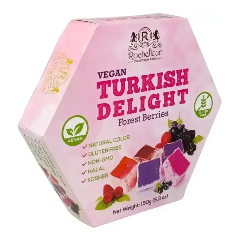 Turkish delight Vegan - forest berries 150g