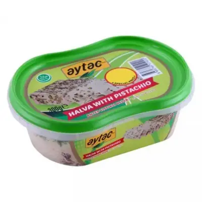 Aytac Halwa Pistachios 300g - ايتاك حلاوة طحينية بالفستق