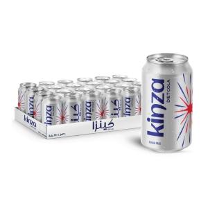 Kinza Cola Diet Carbonated Drink 320ML x 24