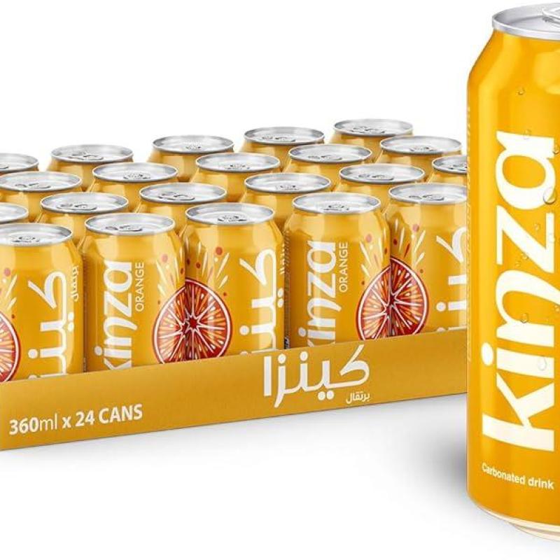 Kinza Orange Carbonated Drink 320ML x 24