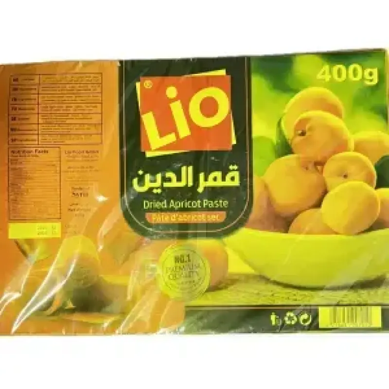 Lio Apricot paste 400g. معجون المشمش الطبيعي