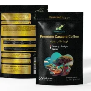 Moratzie Premium Flavoured Yemenite Cascara Coffee 150g