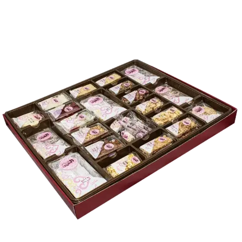 (Pre-order) El Abd Halawet El Mouled Burgundy Gift Pack - 66 Pieces