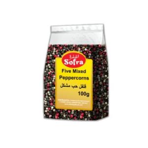 Sofra Five Mixed Peppercorns 100g - فلفل حب مشكل