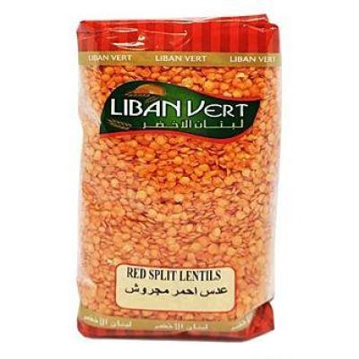 Liban Vert Red Split Lentils