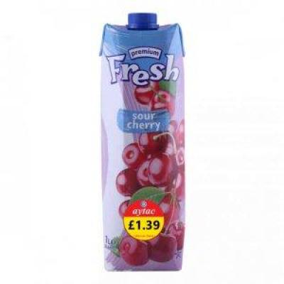 Fresh Sour Cherry Juice (1 lt)