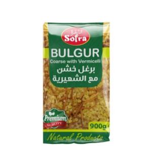 Sofra Bulgur with vermicelli 900g - السُفرة برغل خشن مع الشعرية