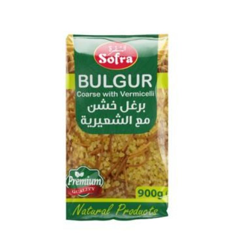 Sofra Bulgur with vermicelli 900g - السُفرة برغل خشن مع الشعرية
