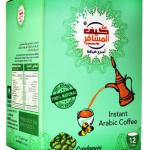 Al Mosafer Instant Arabic Coffee With Cardamom 12*5g