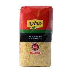 Aytac Bulgur Coarse With Vermicelli (1kg) برغل خشن مع الشعيرية