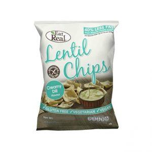 Eat Real Lentil Chips Creamy Dill (40 gr)