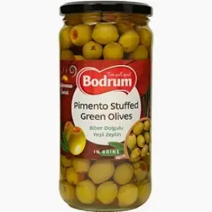 Bodrum Pimento Stuffed Green Olives - 680g