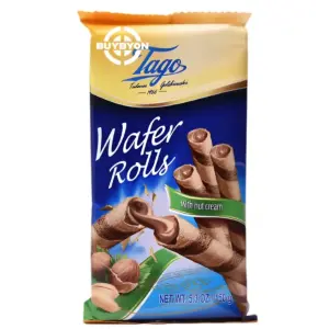 Tago Wafer Rolls Hazelnut 150g