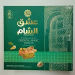ASHQ SHAM ORIENTAL ARABIC SWEETS 500G عشق الشام حلويات عربية مشكلة