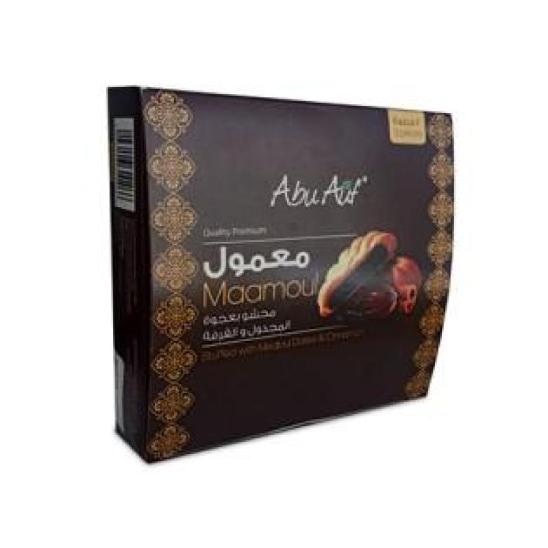 Abu Auf Maamoul Dates & Cinnamon box - أبو عوف علبة معمول بالتمر وعجينه القرفه