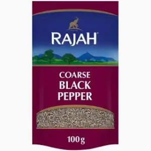 Rajah Coarse Black Pepper 100G