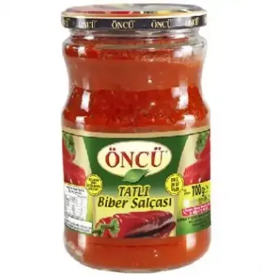Oncu Mild Pepper Paste 700g معجون فلفل رومي بارد