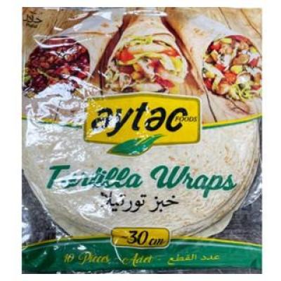 AYTAC TORTILLA WRAPS 10 PIECES `30CM ايتاك خبز تورتيلا