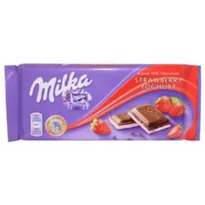 Milka Strawberry Yogurt 100g