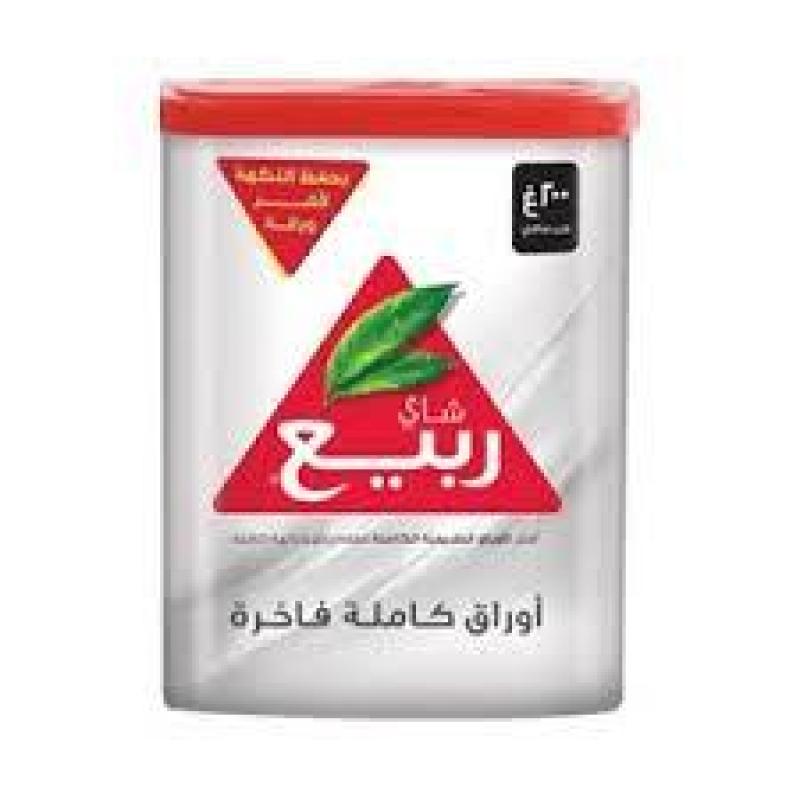 Rabea Full Leaf Tea 200g - شاي ربيع أوراق كاملة لون ذهبي
