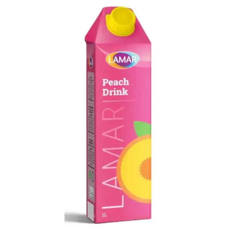 Lamar Peach Flavour Juice 1L