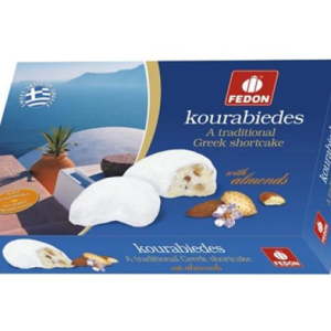 FEDON GREEK SHORTCAKE WITH ALMOND -350g ( كحك يوناني باللوز )