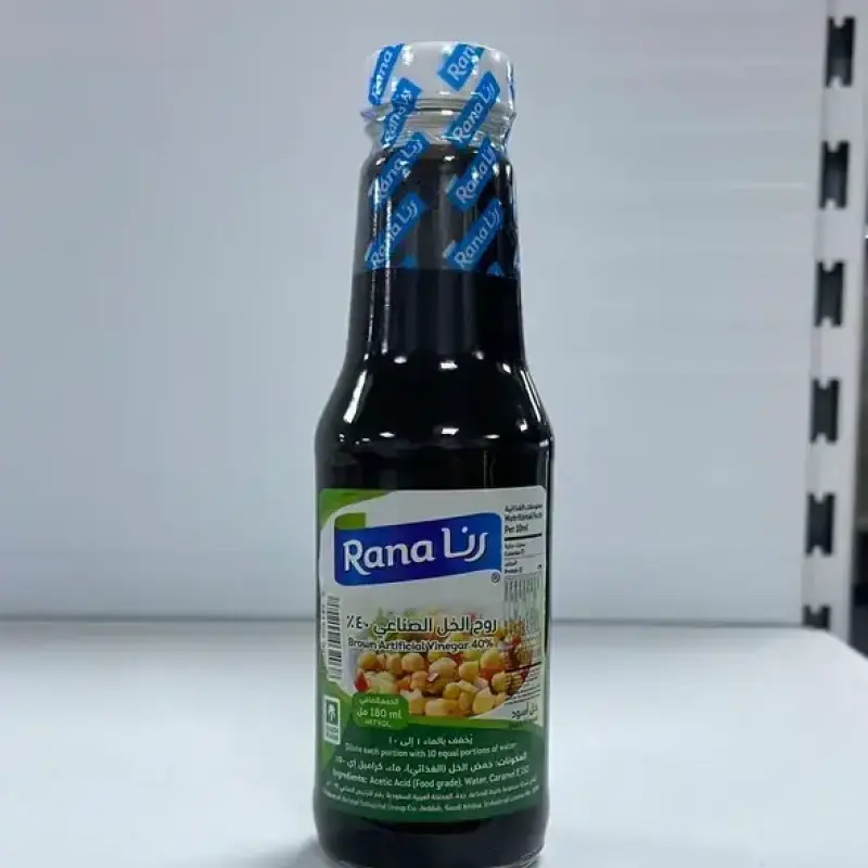 Brown Artificial Vinegar 40% - روح الخل الصناعي ٤٠٪؜ رنا