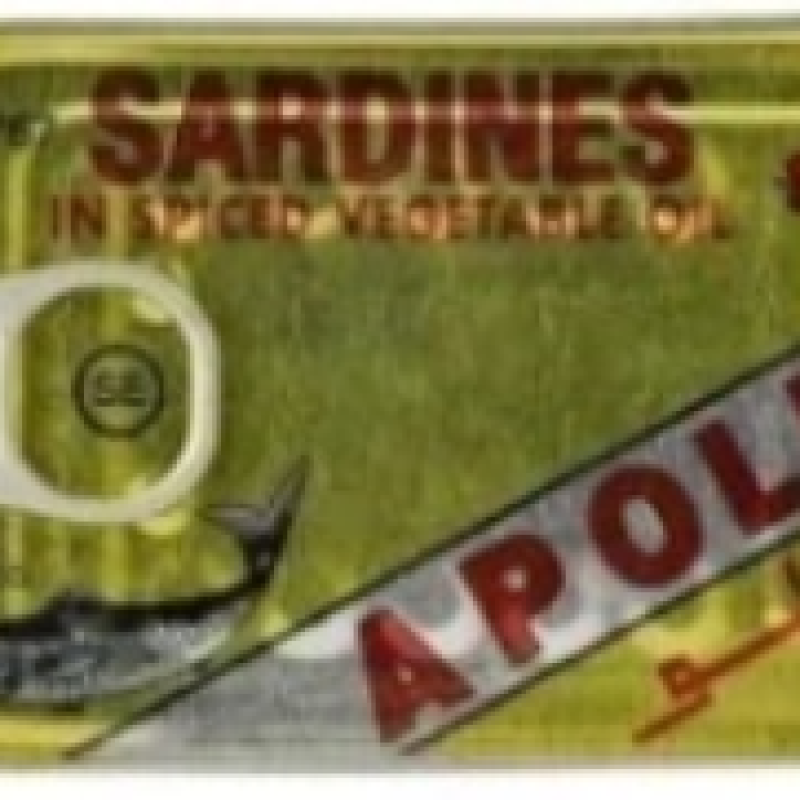 Apollo Sardines In Chilli - 125G  اپولو ساردين في زيت نباتي حار