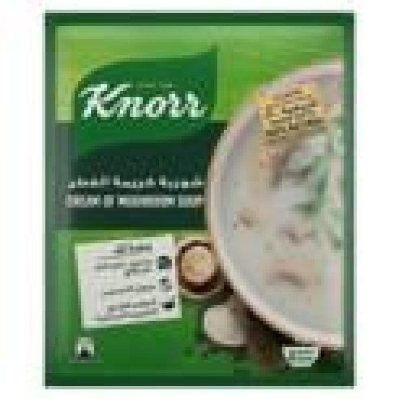 Knorr Cream of Chicken Soup 60g - كنور شوربة كريمة الفطر