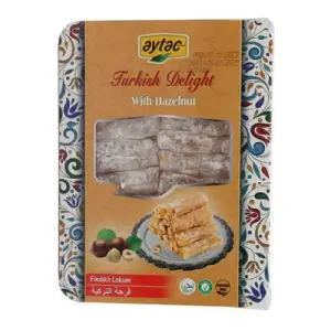 Aytac Turkish Delight Hazelnut Finger (Fitil) 300g