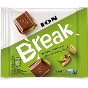 Ion Break Milk Chocolate With Pistachios