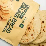 Egyptian Baladi Bread with Sourdough 5 Loaves