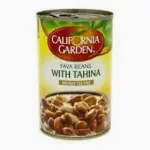 California Garden Fava Beans With Tahina 400g - حدائق كليفورنيا فول مدمس بالطحينة