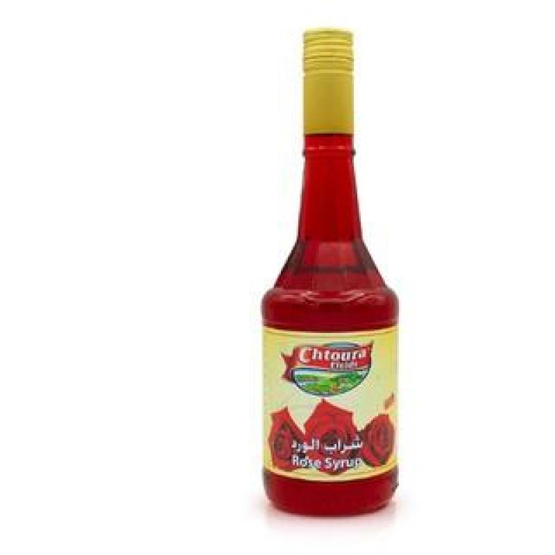 CHTOURA FIELD ROSE SYRUP 1250G شتورة شراب الورد