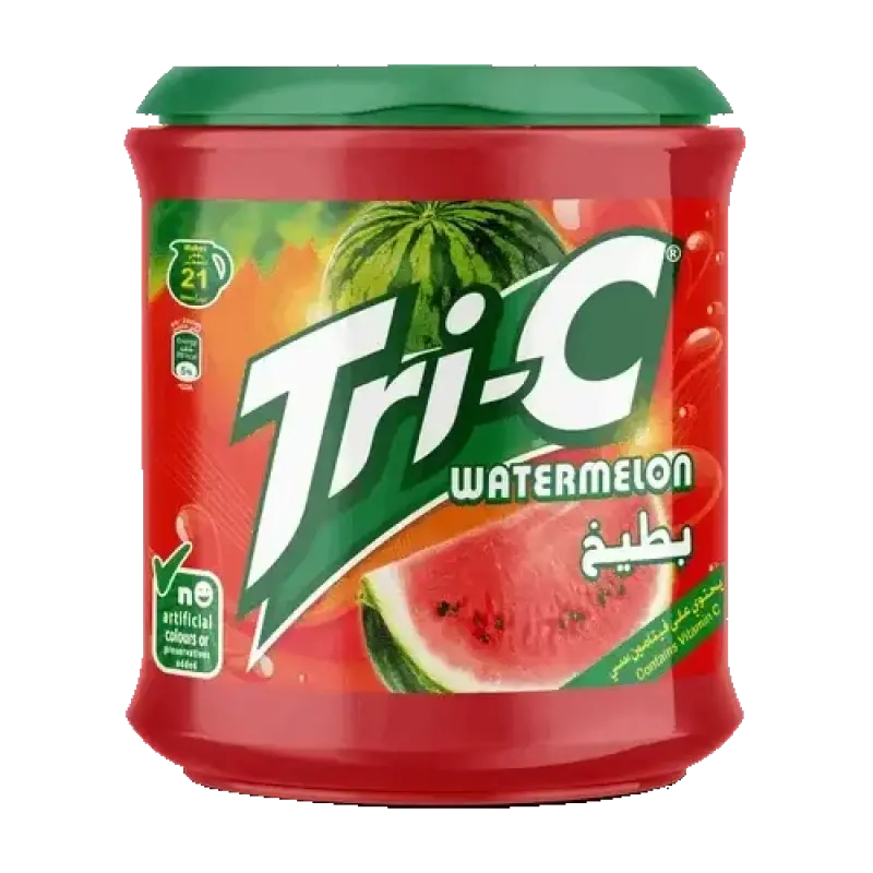Tri-C Watermelon Instant Drink 2.5Kg تراي سي عصير بودر بطيخ