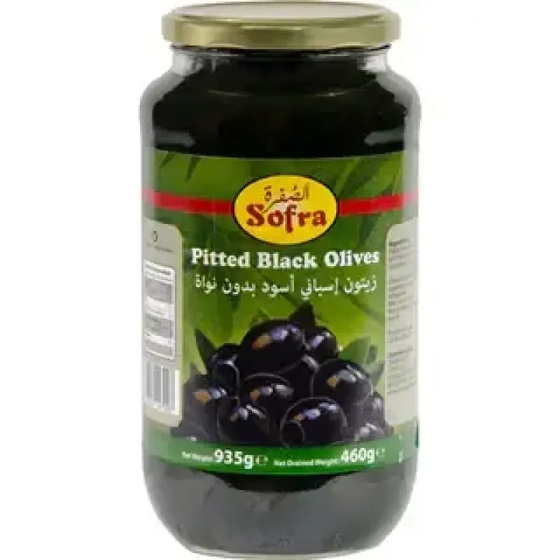 Sofra Pitted Black Olive 700G