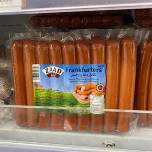 Zaad Frankfurters with Chicken Meat and Beef Halal 400g