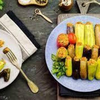 Frozen Egyptian Mahshi 1Kg (Peppers - Zucchini - Aubergine)