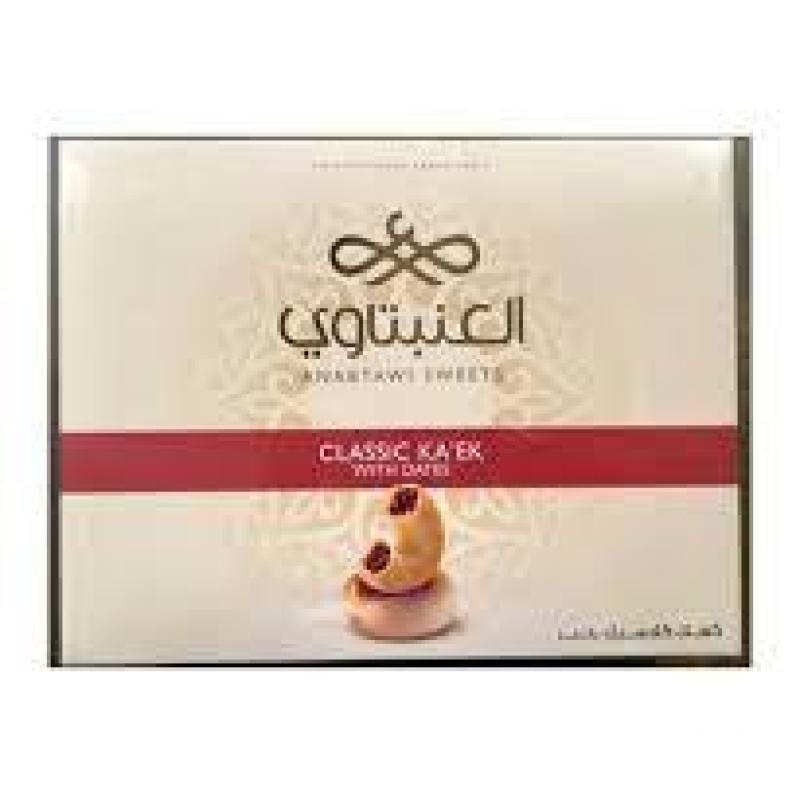 Anabtawi Sweets Classic Kaek with Dates 500g - العنبتاوي كعك كلاسيك بالتمر