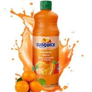 Sunquick Mandarin Squash 700ml - سن كويك شراب يوسفي مركز