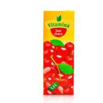 VITAMINA SOUR CHERRY 1.5L - فيتامينا عصير كرز حامض