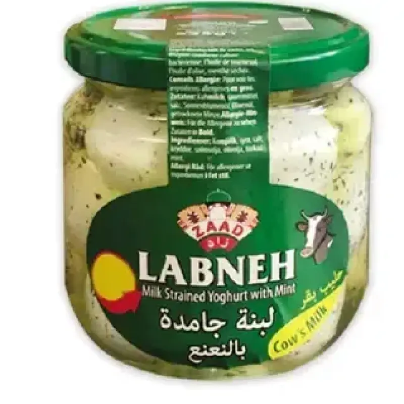 Zaad Creamy Labneh With Mint (Cow’s Milk) 225g