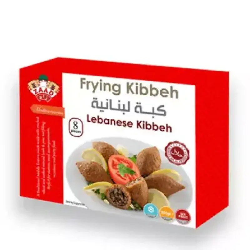 Zaad Frying Lebanese Kibbeh 8 Pieces