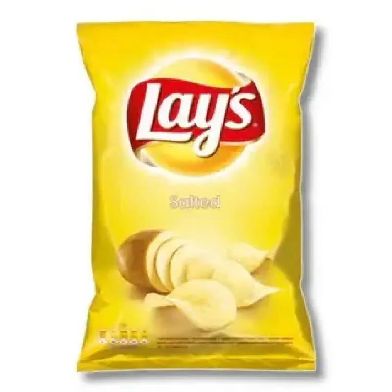 Lays Salted 140g ليز رقائق البطاطس بالملح
