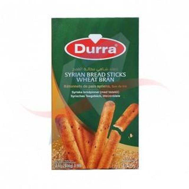 DURRA SYRIAN BREAD STICKS WHEAT BRAN 400G الدرة خبز سوري أعواد قمح