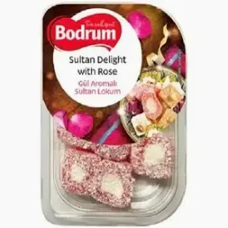 Bodrum Sultana Delight With Rose 200g
