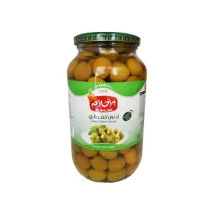 Al Ahlam Green Olives Halabi 3Kg