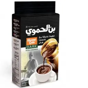 Al Hamwi Coffee Dark Extra Cardamom 200g