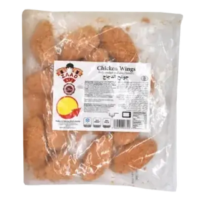 ZAAD BREADED CHICKEN WINGS 700Gزاد أجنحة دجاج بالبقسماط 700 جرام.